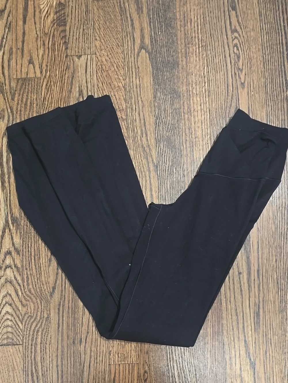 OFFLINE By Aerie Real Me High Waisted Crossover Flare Legging Medium Black